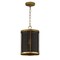 Maxim Lighting Rattan 1-Light Pendant, Natural Aged Brass 14461BRNAB - alternate 1